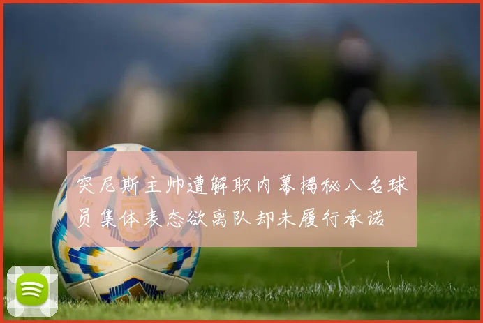 突尼斯主帅遭解职内幕揭秘八名球员集体表态欲离队却未履行承诺