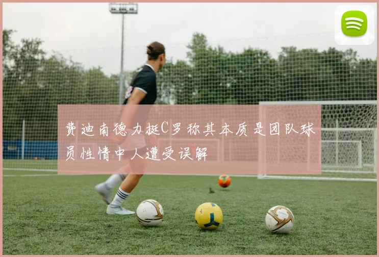 费迪南德力挺C罗称其本质是团队球员性情中人遭受误解